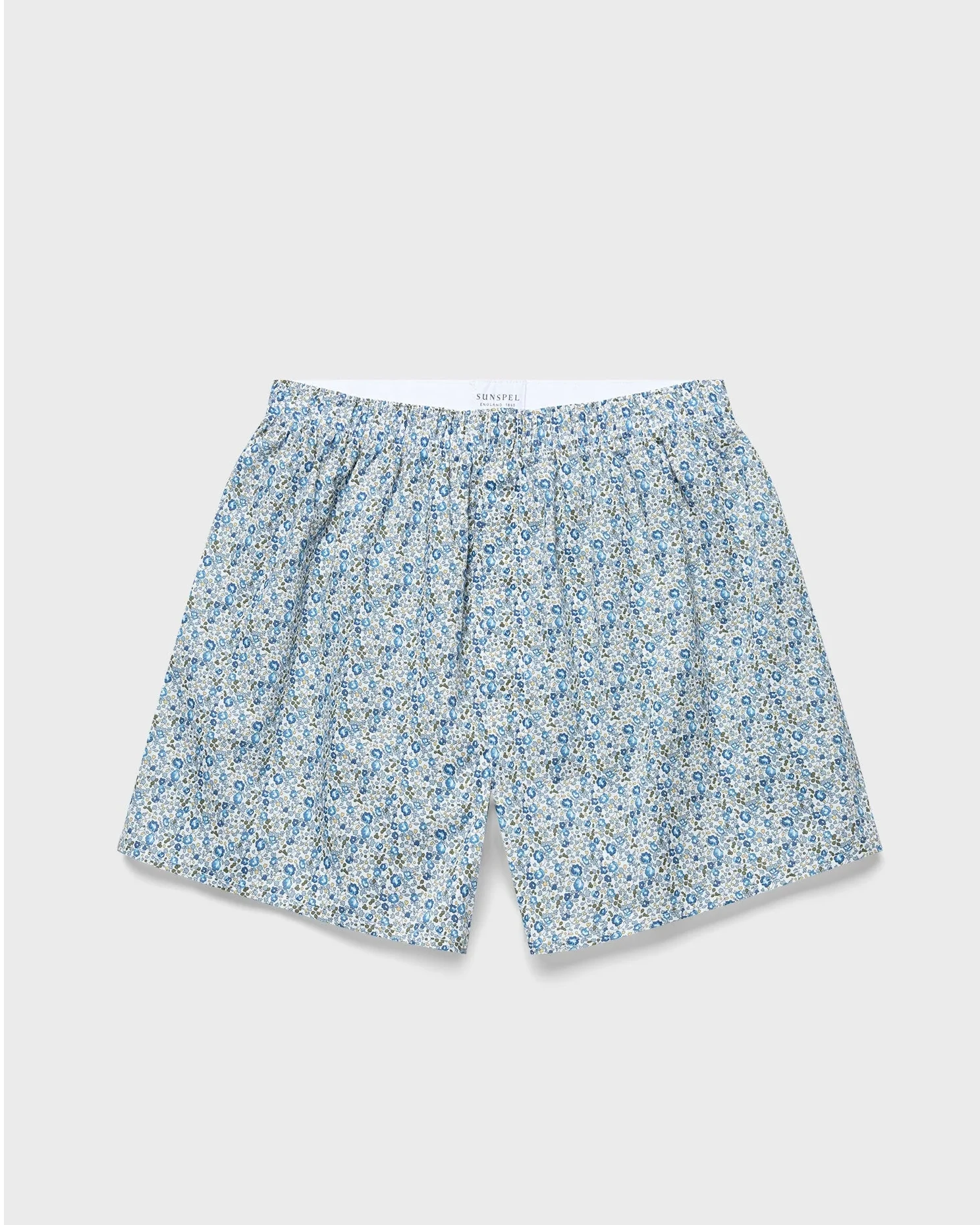 Printed Boxer Short - Liberty Blue Floral Ditsy