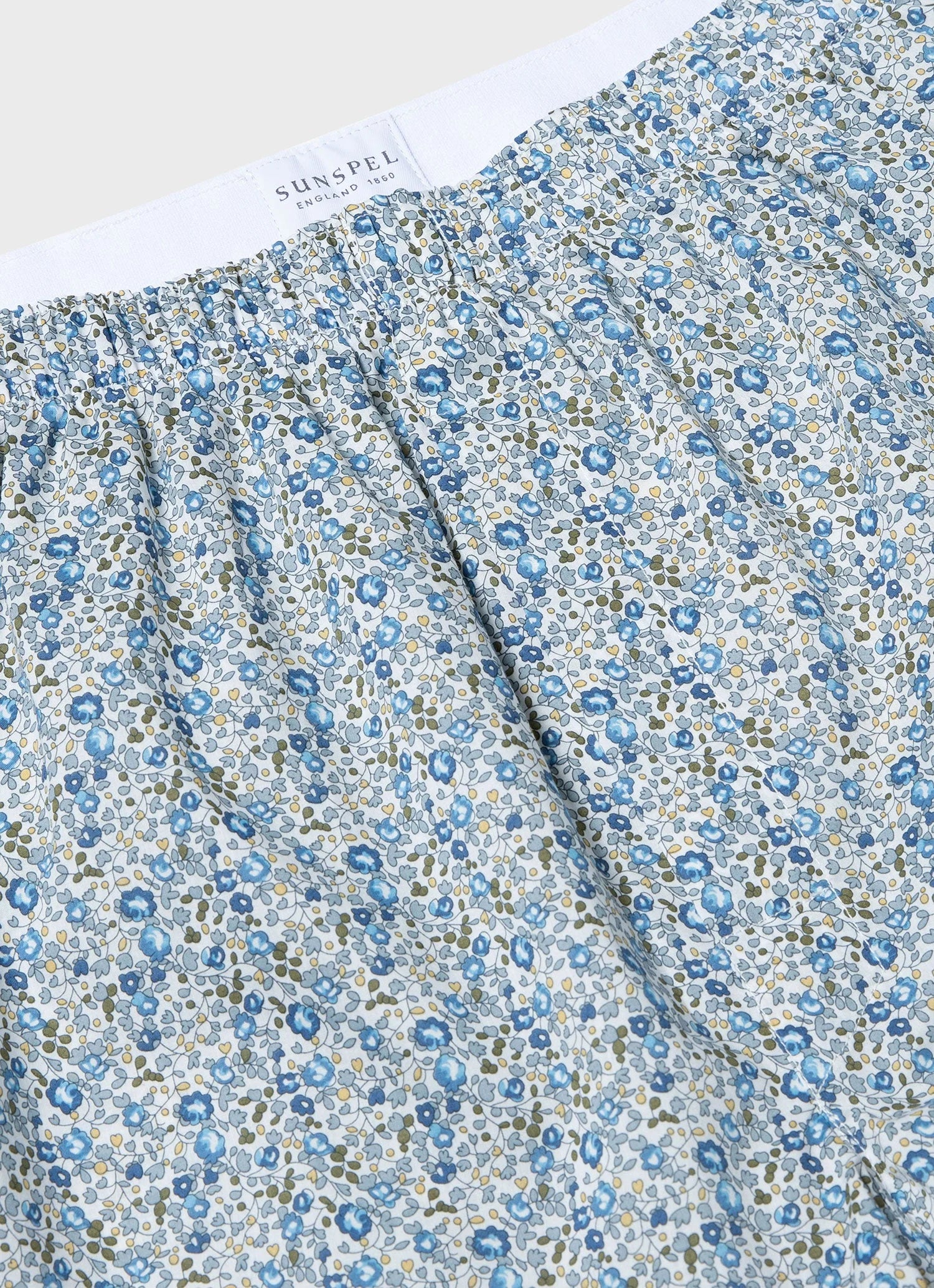 Printed Boxer Short - Liberty Blue Floral Ditsy