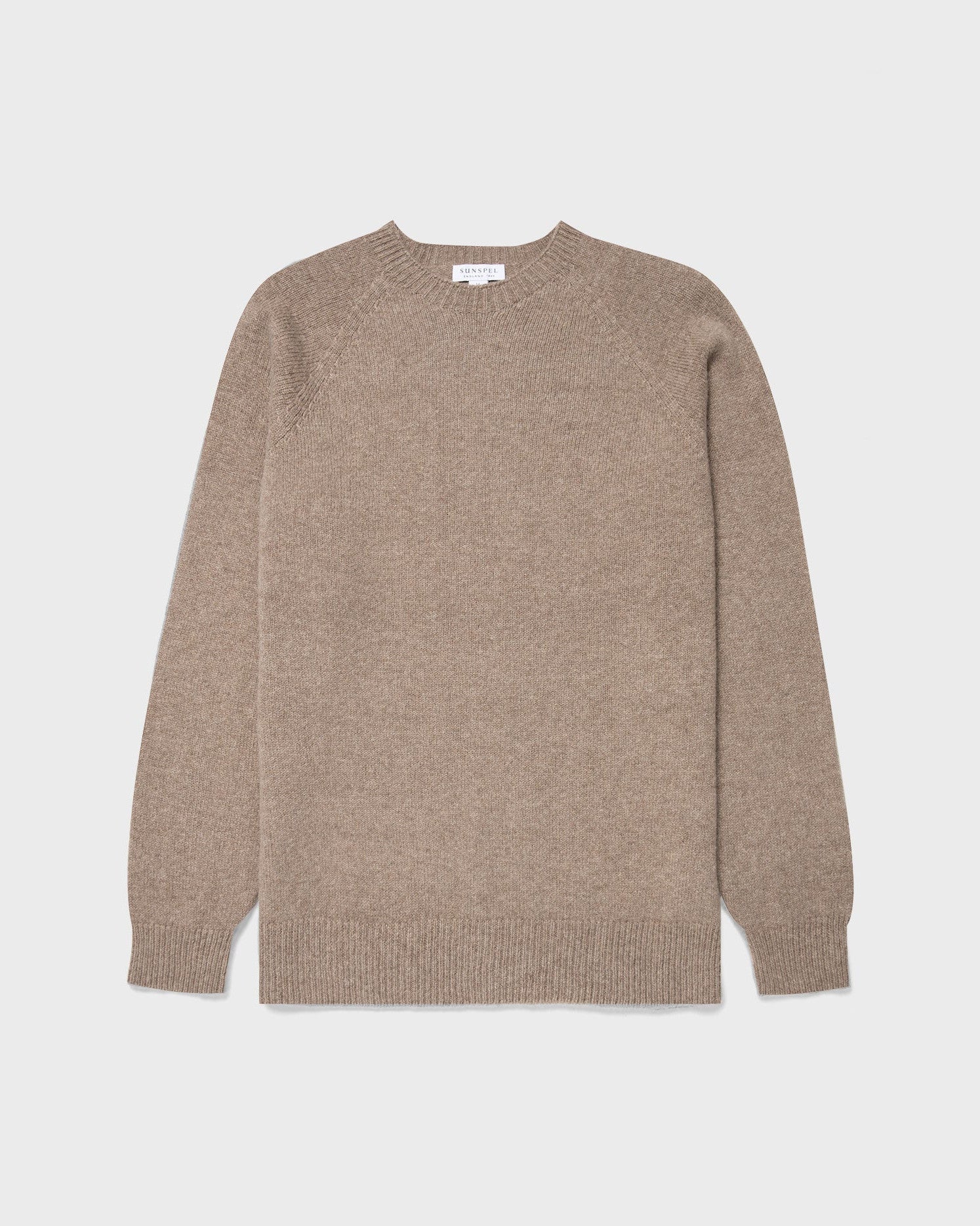 Lambswool Crew Neck - Sandstone