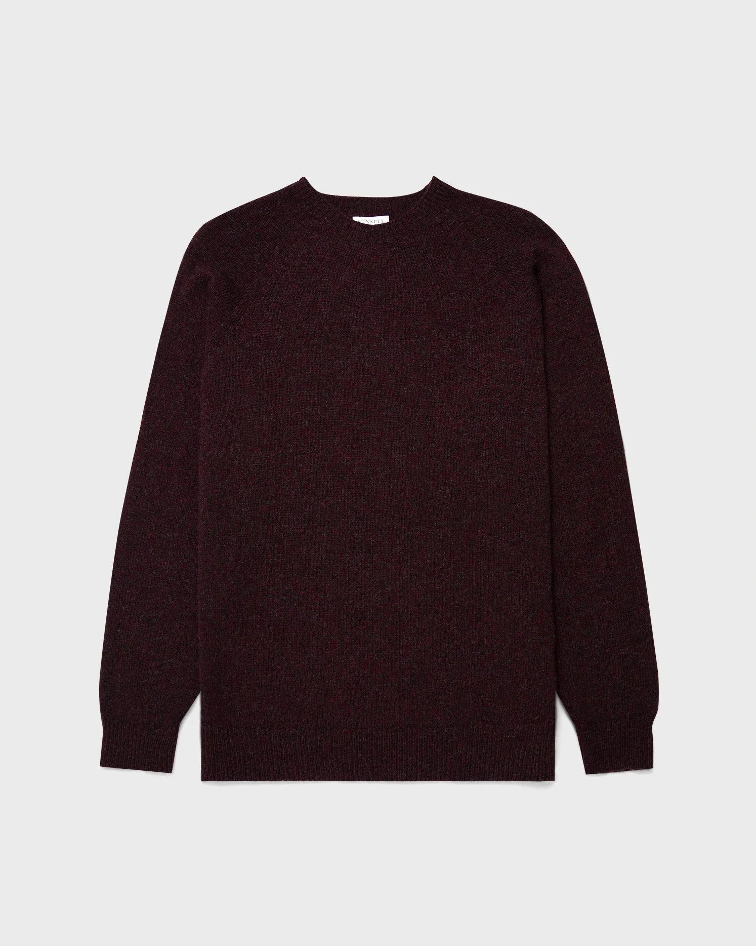 Lambswool Crew Neck - Port Twist