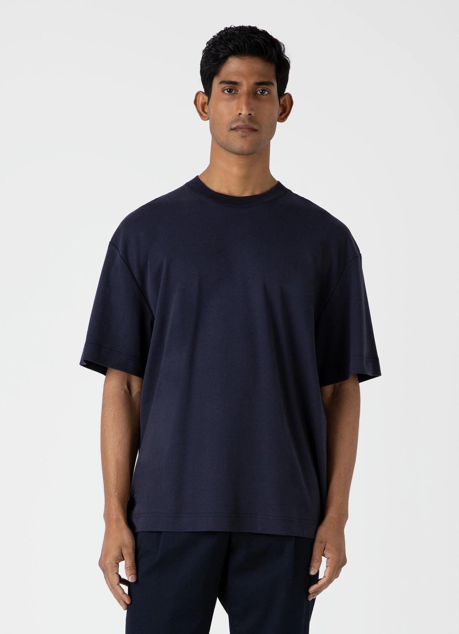 Heavy Weight Oversized T-Shirt - Navy