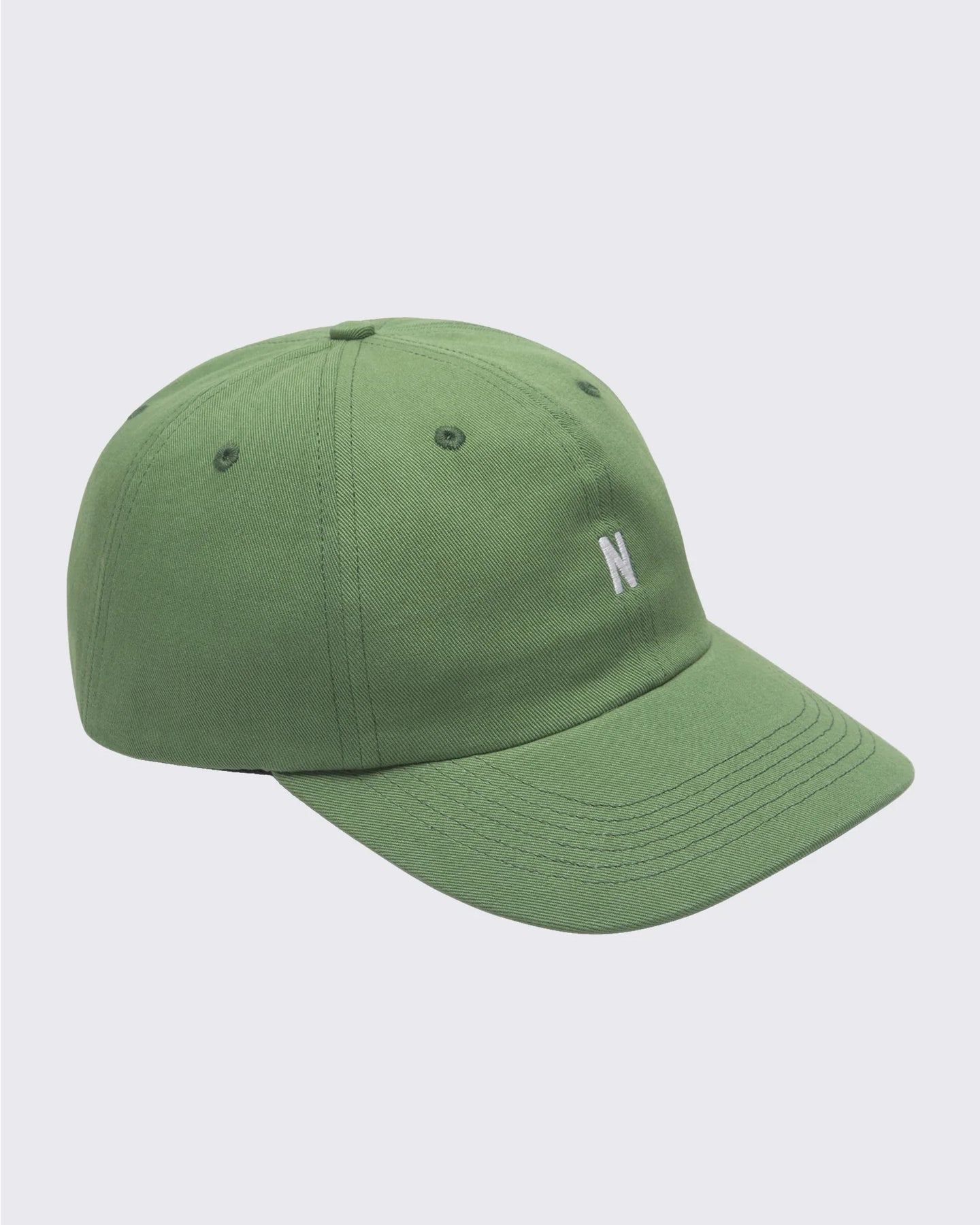 Twill Sports Cap - Moss Green