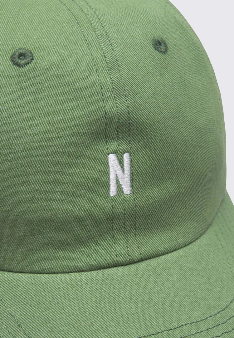 Twill Sports Cap - Moss Green