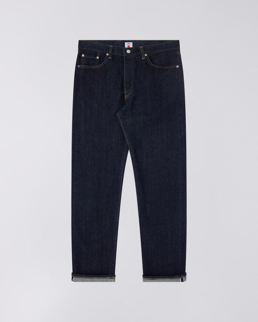 Regular Straight 14oz Kurabo Recycle Denim Red Selvage - Blue Rinsed